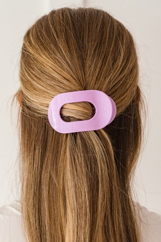 Round Flat Hair Clip | Medium | Springtime Sparkle