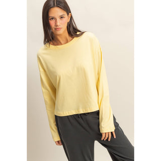 Wide Long Sleeve T-Shirt