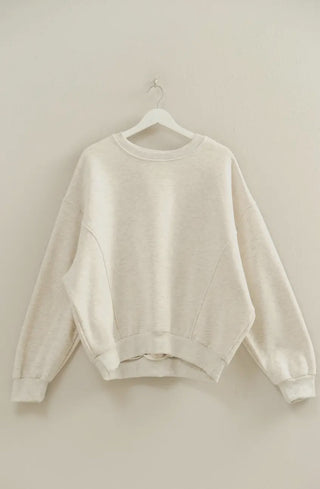 Crew Neck Oversized
Sweatshirt