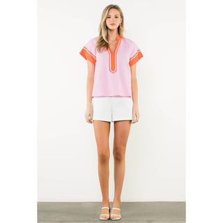 Pink Sunset Top