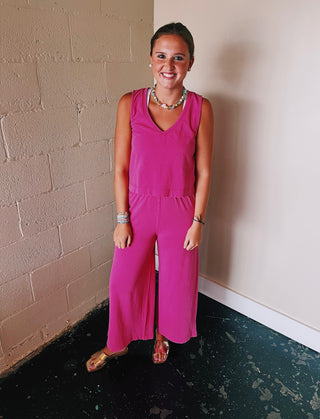 Z Supply Sloane V-Neck Top Island Pink