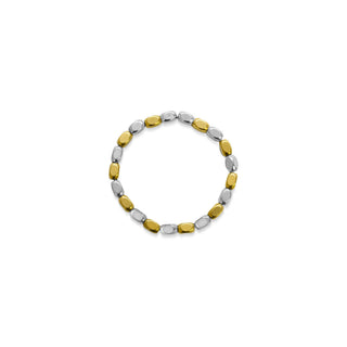 ISLA Block Party Bracelet 5mm Two Tone