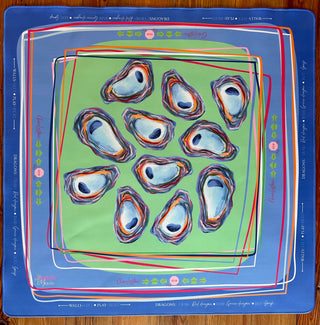 Mahjong Moxie Oyster Confetti Mat