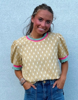 The Golden Hour Knit Top