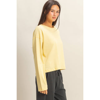 Wide Long Sleeve T-Shirt