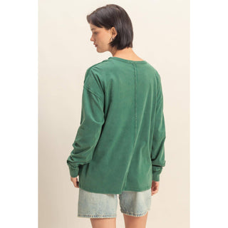 Favorite Long Sleeve Pocket Tee