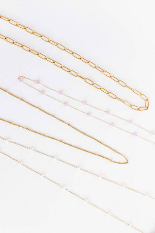 Necklace - Dabney Pearl Gold