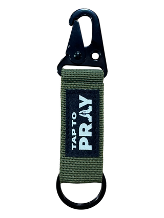 Tactical Carabiner Keychain - Green