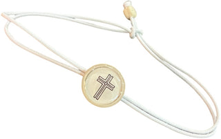 Survivor Series Bungee Bracelet - Vanilla + Cross