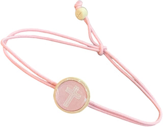 Survivor Series Bungee Bracelet - Lotus + Cross