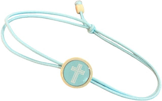 Survivor Series Bungee Bracelet - Sky + Cross