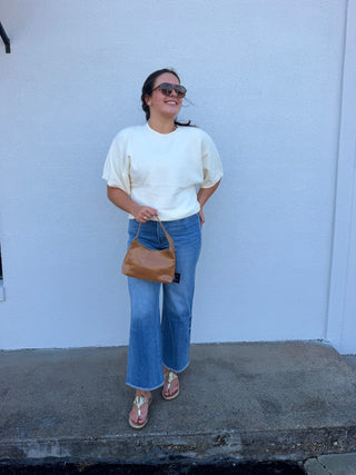 The Caroline Short Sleeve Sweater