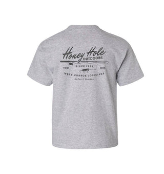 Honey Hole Outdoors Youth Short Sleeve T-shirt - Heritage