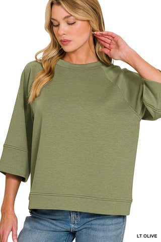 Scuba 3/4 Sleeve Pullover