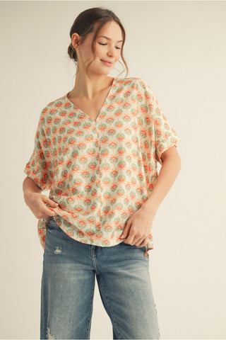 Coral Garden Top