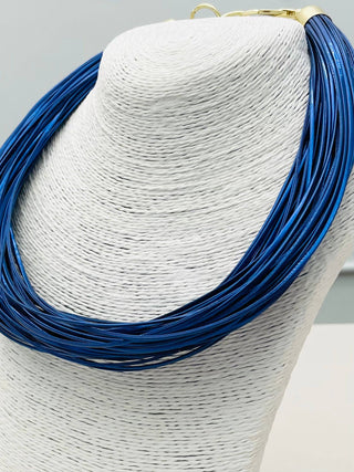 CHIC - Leatherette strand (blue luster)