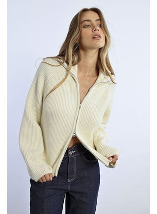 Molly Bracken Off White Sweater