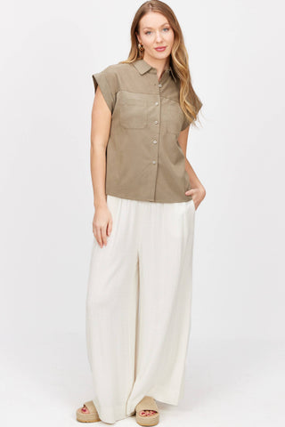 Favorite Short Sleeve Button Up Shirt