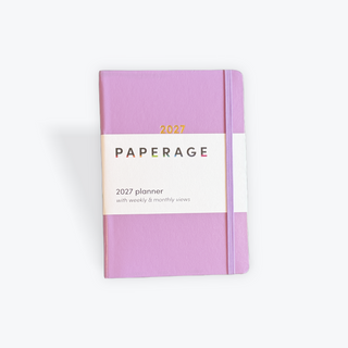 PAPERAGE 2027 Casebound Planner - Lilac