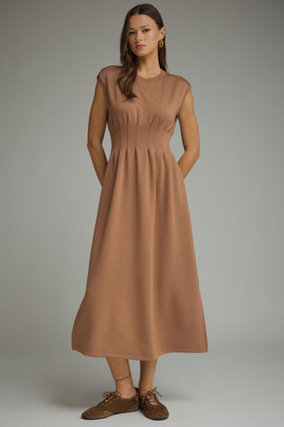 Mocha Midi Dress