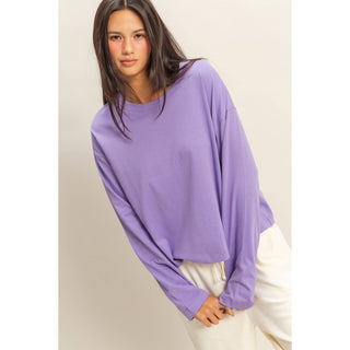 Wide Long Sleeve T-Shirt