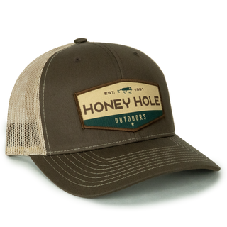 Honey Hole Brown OG Hex Hat