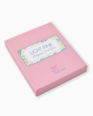 Oh My Mahjong Light Pink Mahjong Card Folio