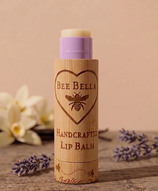 Bee Bella Lavender Vanilla Beeswax Lip Balm