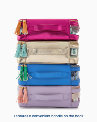 Oh My Mahjong Blue Tile Storage Bag