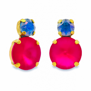 Baby Maegan Earrings in Candy Crush