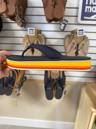 Hari Mari Dunes Sunset Sandal Navy