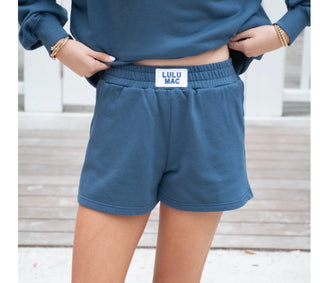 Lulu Mac Navy Shorts