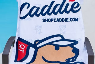 Caddie Beach Towel White
