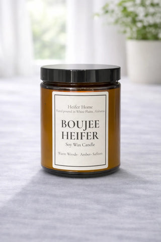 Heifer Home Soy Wax Candle 8oz