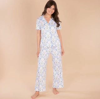 Bows & Blossoms Pajama Pants Set