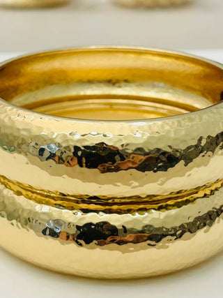 CHIC - Hammered Hinge Bracelet (gold)