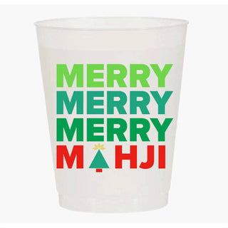 MERRY MERRY MERRY MAHJI MAHJONG frost flex cups
