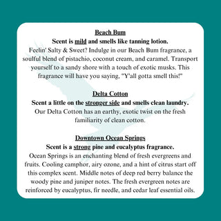 Mississippi Candle Company Diffusers & Dryer Ball Oil