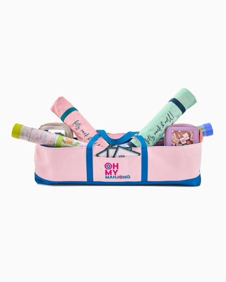 Oh My Mahjong Pink Mat Storage Bag