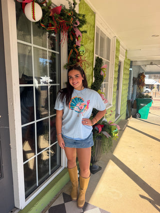 Floral Turkey Tee