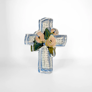 Lauren Dunn MARRIAGE ACRYLIC CROSS