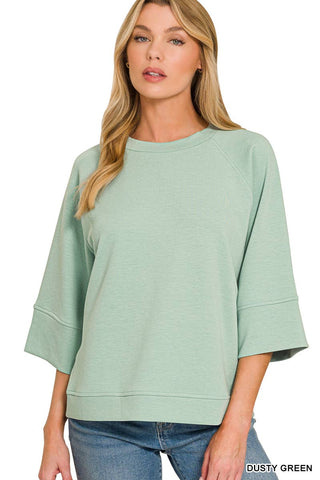 Scuba 3/4 Sleeve Pullover