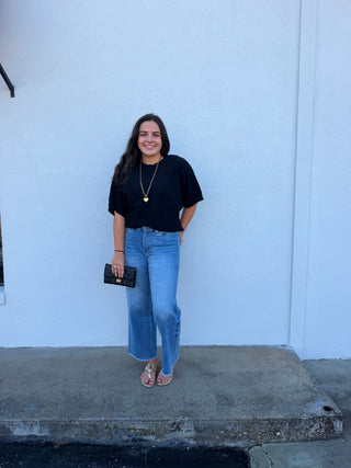 The Caroline Short Sleeve Sweater