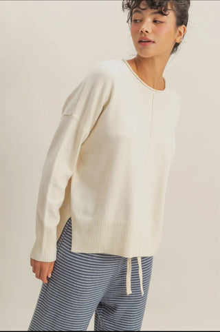 Front Seam Sweater