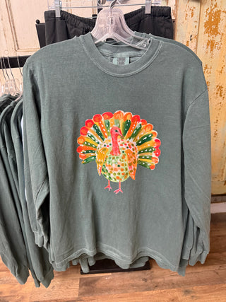 Watercolor Turkey Tee