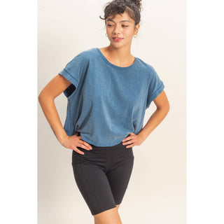 Cross Detail Open Back Top