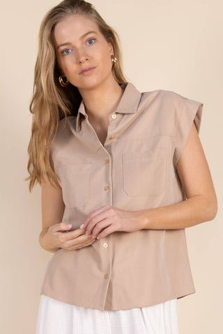 Favorite Short Sleeve Button Up Shirt