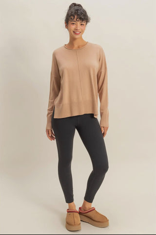 Front Seam Sweater