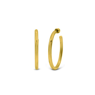 Isla Weightless Hoop – 50mm Gold