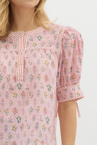 Pink Garden Top